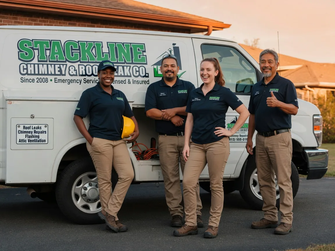 Chimney flashing repair company in Climax, MI